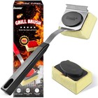 Grill Brush And Scraper  Bristle Free Steam Cleaning Safe For All Grill Types   