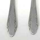 Vintage Rogers International Silverplate Roberta Soup Spoons Set Of 8
