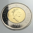 2001 Proof Canada 2 Dollar Two Dollars Toonie Km  270 Uncirculated Coin W079