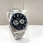 Seiko Essentials Ssb397 41mm Black Dial Quartz Men s Watch Chronograph Watch
