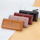 Ladies Long Wallet Bifold Leather Purse Card Holder Women s Clutch Phone Handbag