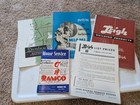 Vintage 1950s Catalog Building Supplies   Automotive Lot Of 5 Pcs
