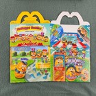 Vintage Mcdonald   s Mcnugget Buddies Happy Meal Boxes 1988 Lot Of 4