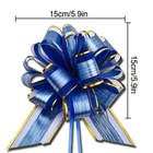 20pcs Large Pull Bow Gift Wrapping Bows  Wedding Gift Blue Ribbon Bow Decoration