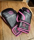 Sanabul - 8 Oz  small Essential Gel Boxing kickboxing sparring Gloves Pink
