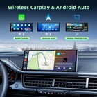Wireless Carplay Screen For Car  10 26  Portable Car Stereo Radio Touch Screen