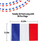 France Flag French Flag  Small String France Flags Mini French Flags Banner  Use