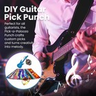Diy Guitar Picks Punch Mega Pack - Custom Pick Maker For Musicians - Features Le