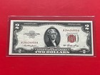 1953  2 Dollar Bill Legal Tender Red Seal Uncirculated