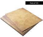 120 Pack Vintage Stationary Paper Old Fashion Design For Arts Crafts Maps Letter
