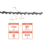 5pcs 20  Inch 3 8 -050-72dl Chainsaw Saw Chain Blade 3 8 lp  050 Gauge 72 Dl