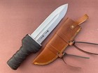 Handmade Thorfinn Dagger Knife  Anime Vinland Saga Carbon Steel Hunting Knife