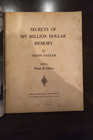Teddy Nadler Extremely Rare And Unique Book By Walter Gibson 1957 -- See Video 