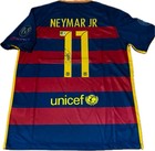 Neymar Jr Signed Barcelona 2015-2016 Jersey Beckett  Coa