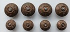 Nice Matching Set Of 8 East Yorkshire Regiment Officers Large   Medium Buttons