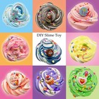 Butter Slime Kit 34 Packed Two-toned Colorful Slime  Stress Relief Toys     