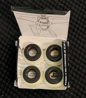 Bones Hardcore Bushings Hard Wh bk Skateboard Truck Bushings Set 4 Pack