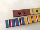 Wwii Usn Usmc Wolf Brown 1 2    Ribbon Bars Good Conduct American Service Medal