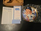 1992 Legendary Mickey Mantle Hamilton Mint Collection Plate W certificate Nib