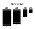 Extra Large Bath Towels 100  Cotton 27 x52   4 Bath Towel Set  Soft Quick Dry