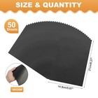 Colored Vellum Paper  50 Sheet Black 5 9  X 8 3  Printable Vellum Paper