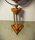 Vintage 6  World Globe Mounted On 19  Large   Unique Articulating Stand