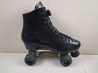 Dominion Roller Skates Sure Grip Plates Aerobic Wheels Men Size 10 Black