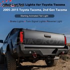 Sequential Full Led Tail Lights For Toyota Tacoma 2005-2015 Wt Starting Animated
