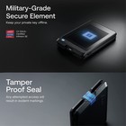 Secux W20 Secure Touchscreen Crypto Hardware Wallet With Bluetooth