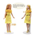 Dollhouse People 1 12 Scale  Dollhouse Family Doll Incl Mum Dad  modern Famil   