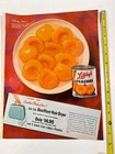Vintage 1962 Libby s Peaches Canned Fruits Bouffant Dryer Advertisement Print Ad