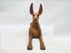 Unique Ancient Egyptian Statue Stone Of God Anubis Jackal Dog Seated Figurine