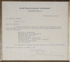 George Eastman - Typed Letter Signed 02 05 1929