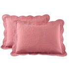 Paisley Medallion Cotton Quilted Shams Standard 2 Pack Hypoallergenic Soft New