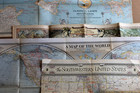 Lot Of 55 Maps  supplements  1936-1959  From National Geographic Magazine