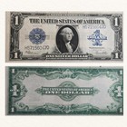 1923 One Dollar Silver Certificate  Horse Blanket Blue Seal 