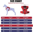 Service Dog Harness  Reflective Dog Vest Harness With 5 Pcs Patches  Adjustab   