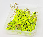 50pcs 1 16 Oz Shad Dart Lead Jig Heads Fishing Hooks Crappie Panfish Bass Lures