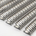 2 Pcs  Belt Fastener Stainless Steel Rivet Fasteners Baler Staples Lacing Belt