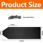 2pcs Deer Drag Sleds-multi-purpose Utility Sled For Hauling Ice Fishing Suppl   