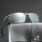 Men Photochromic Polarized Sunglasses Driving Day Night Vision