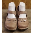 Klogs Mary Jane Leather Shoes Women s Size 7 5 Brown