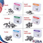 Dental Metal Matrices Matrix Band Sectional Contoured Refill S m l 50pcs 1pack