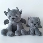 Gargoyle Teddy Bear Soft Cartoon Animal Doll Halloween Bear Plush Toy