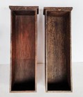 Vintage Wood Treadle Sewing Machine Drawers  2  W pullout Frame