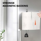 Kihogem Magnetic Paper Towel Holder  One Hand 12 6  l  X 3 3  h   Silver