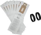 8 Allergen Bags For Oreck Xl Xl2 Xl21upright Vacuum Type Cc   2 Belts Usa Made