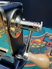 El Casco Hand Crank Pencil Sharpener M-430 Gold   Black Eibar Espana See Details