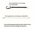 3pcs Spring Coil Keychain Set With Carabiner   Extendable Anti-lost Strap-new