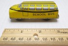 Vintage Tin Toy Friction Car  School Bus Made In Japan